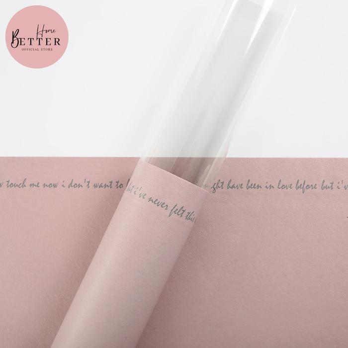 Better Home - [5 LEMBAR] Kertas Bucket Cellophane Translucent Pembungkus Bunga Buket EMYAV