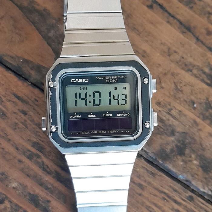 Jam tangan Super rare Vintage casio WS 83 Divers Japan