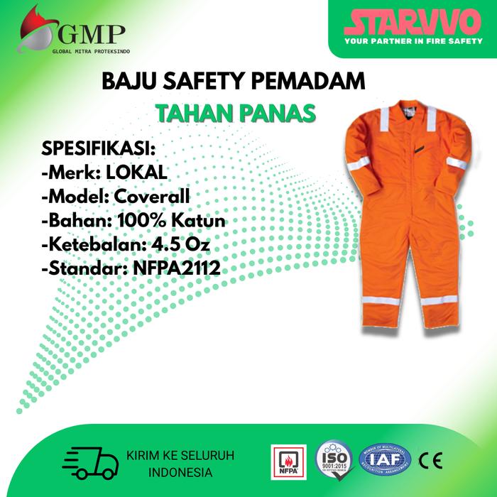 BAJU SAFETY PEMADAM TAHAN PANAS