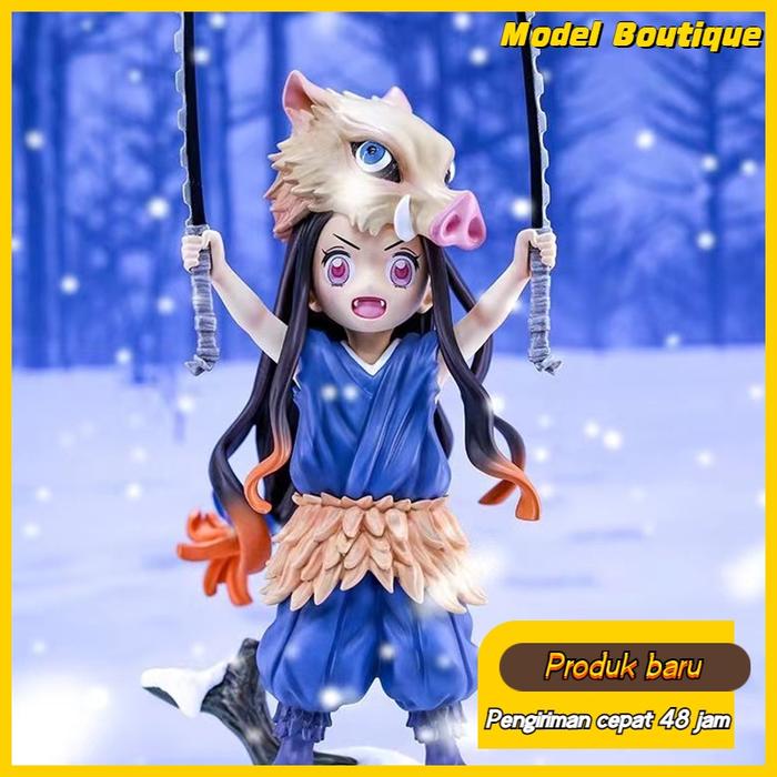 Action Figure Demon Slayer Nezuko cos Series Inosuke Pig Nezuko