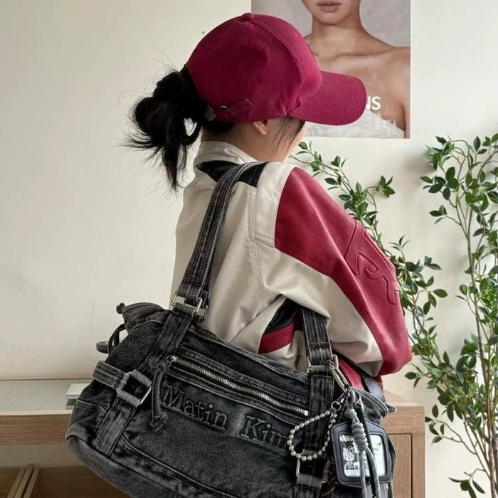 Tas Tote Bag Matin Kim jeans black