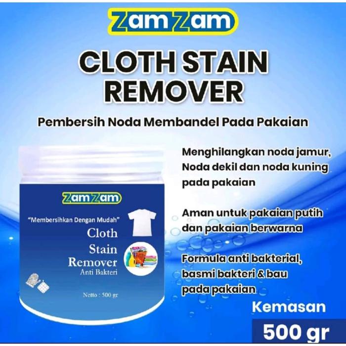 zenin cloth stain remover pembersih noda membadel pada pakaian dapat membersihkan berbagai macam jen