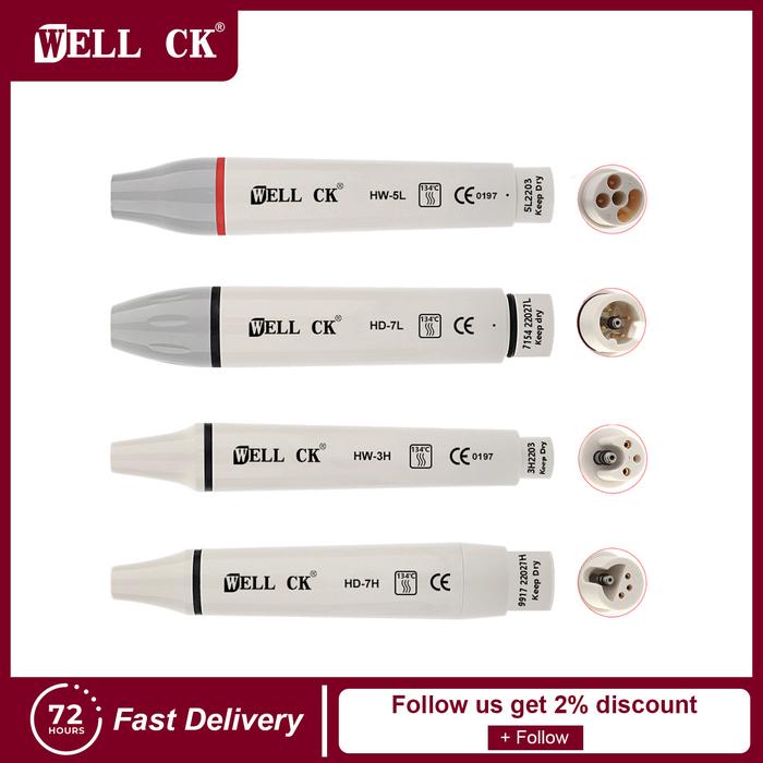 Dental Ultrasonic Scaler Handpiece WOODPECKER EMS DTE SATELEC