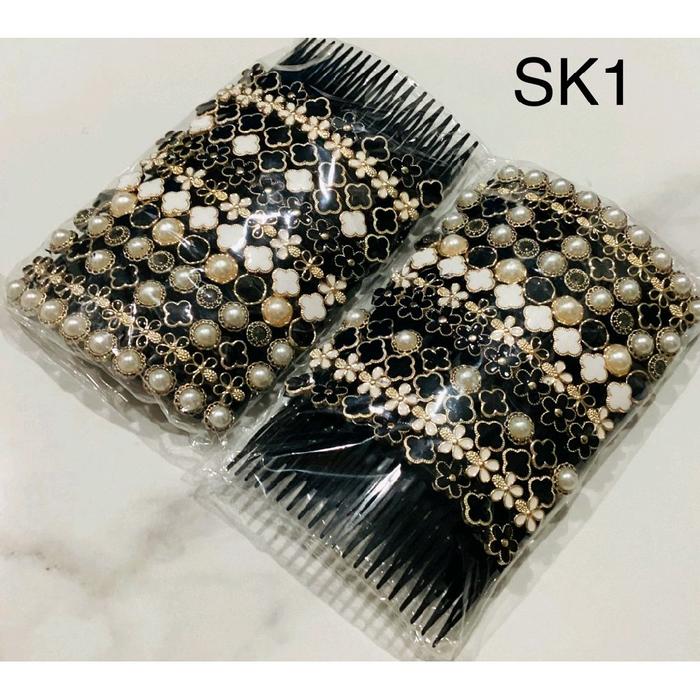 LUSINAN SK1,SK2,SK3,SK4,SK7(ABC),SK8 rainbow(ABC)SIRKAM RAMBUT SANGGUL isi 12pcs
