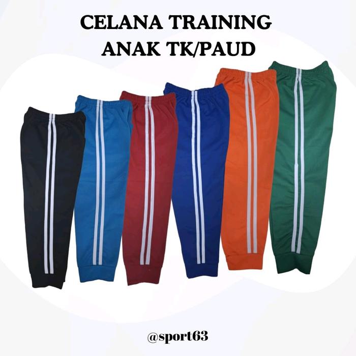 Celana training panjang anak TK/Paud/ Celana training anak Tk/Celana training anak Paud/ Celana trai