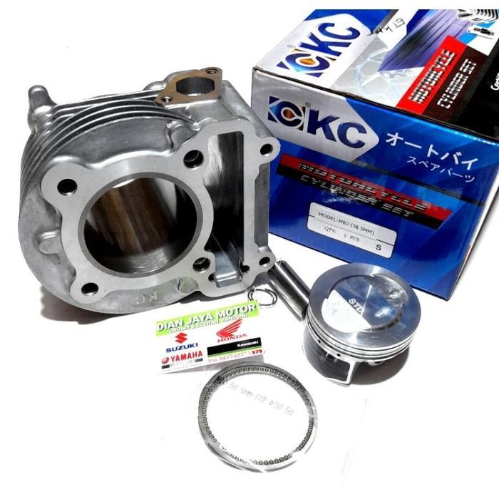 KC BLOK SEHER BORING RACING 5TL PAKET BORE UP KC 585MM 150 CC YAMAHA MIO FINOSOULNOUVO KC PREMIER CY