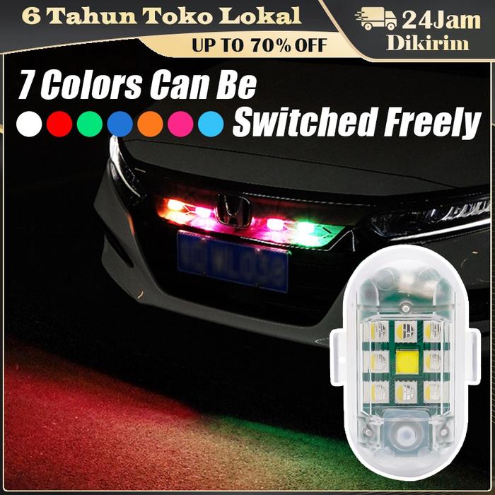 Lampu Kilat LED Sepeda Motor / Motor Ekor Lampu Peringatan / Lampu Sein Indikator LED / Lampu Led Mo