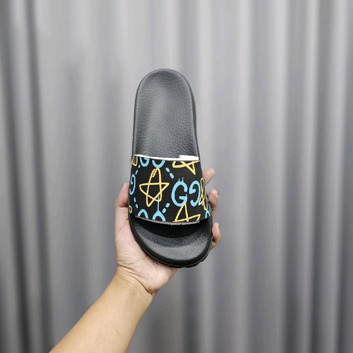 sandal italy kode no 125 star yellow.