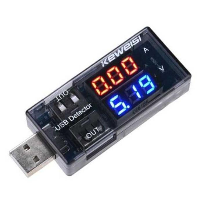 USB Charger Power Current Voltage Tester Detector - KWS-10VA volt ampere meter