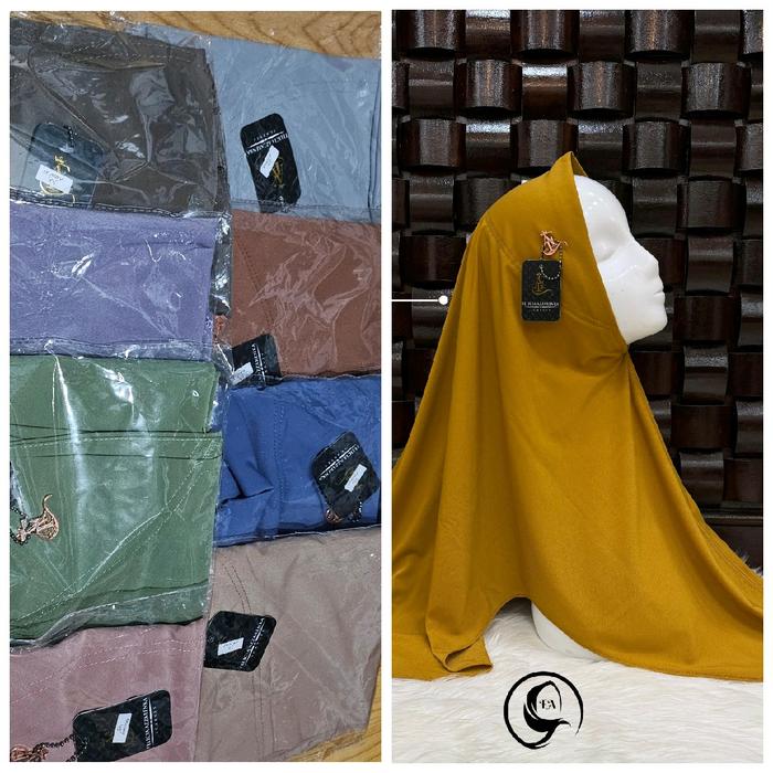fa felicia bergo malay, abu, ungu, hijau, pink, coksu, biru, colkat, biru muda