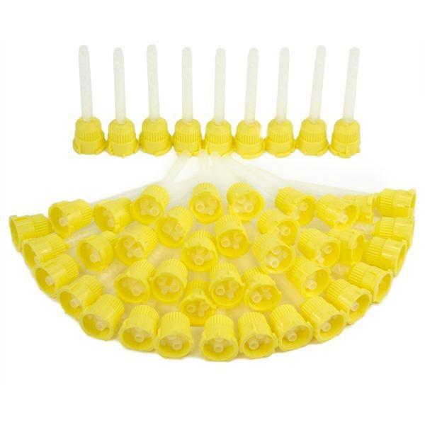 Mixing Tip Dental Yellow For Cement Sudah AKL Fig 3 Eceran