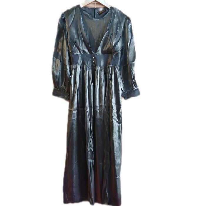 Gamis Clarabel Collection Shimer warna Army