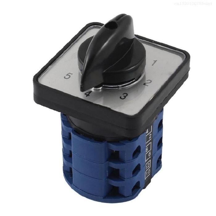 Panel Mounting Universal Rotary Changeover 5-Position 3-Phase CA10 F1FB