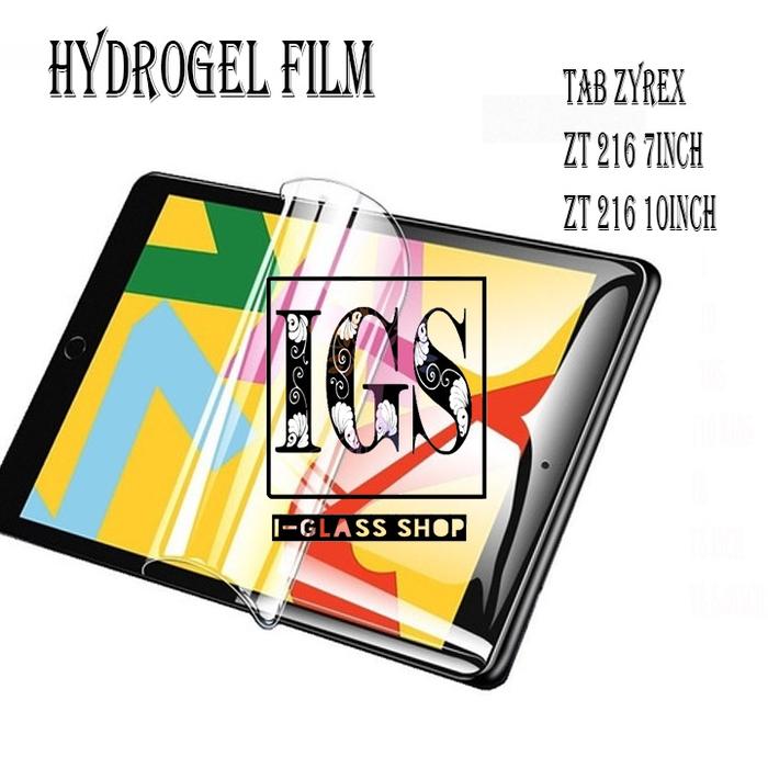 IGS ANTI GORES JELLY HYDROGEL TAB TABLET Zyrex ZT 216 super 10 INCH FULL SCREEN PROTECTOR