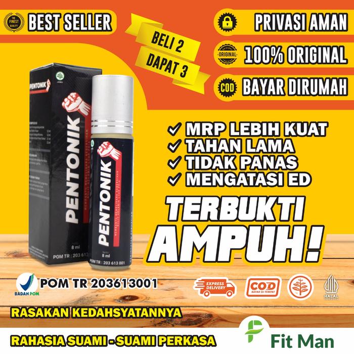 OBAT HERBAL BPOM AMPUH TAHAN LAMA DAN MENINGKATKAN VITALITAS PRIA PERKASA PENTONIK