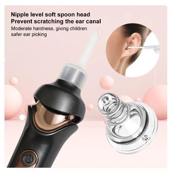 VINEX ~ Alat Pembersih Telinga Elektrik Portable Ear Scoop Korek Kuping LED