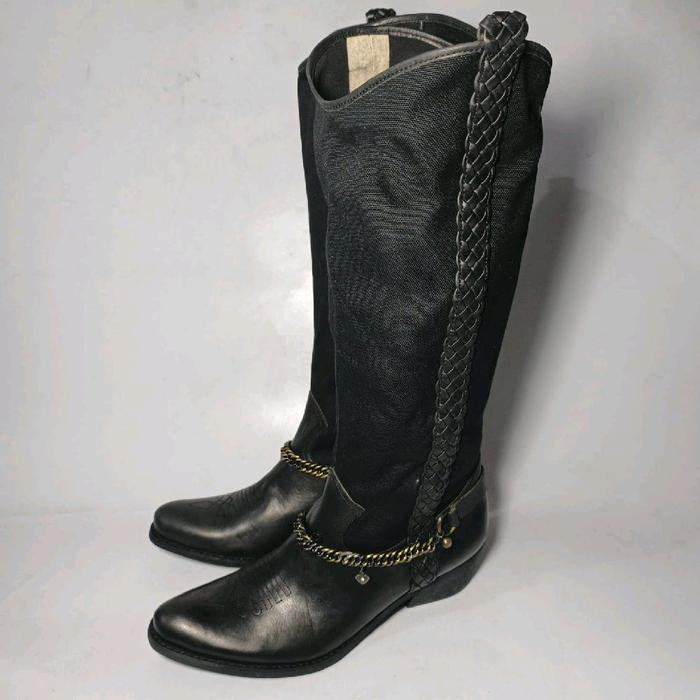 Guess original leather boot 40 size woman shoes