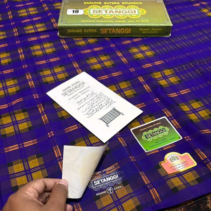 BHS KRJ(kotak raja) setanggi gold kotak sedang 90 an