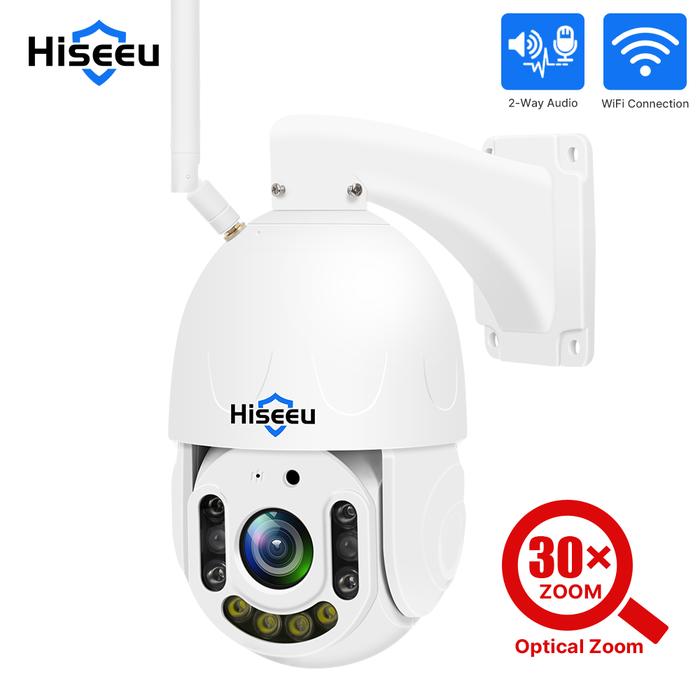 5mp 30X Optical Zoom PTZ WiFi IP Security Surveillance Camera