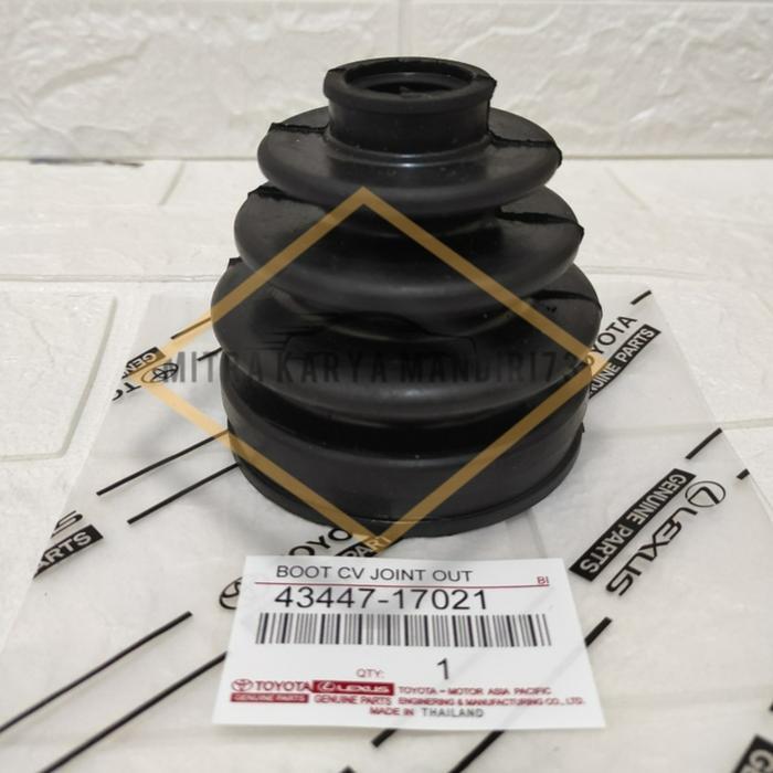 KARET BOOT AS RODA CV JOINT LUAR TOYOTA VIOS GREAT SOLUNA ALTIS ORIGINAL - 1PCS