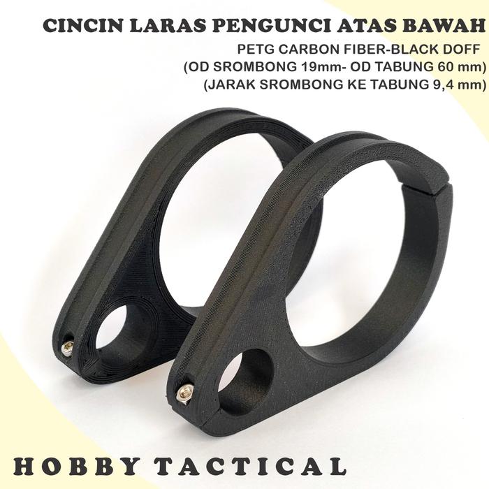 Cincin Serombong tabung OD 19 mm ke OD 60 mm