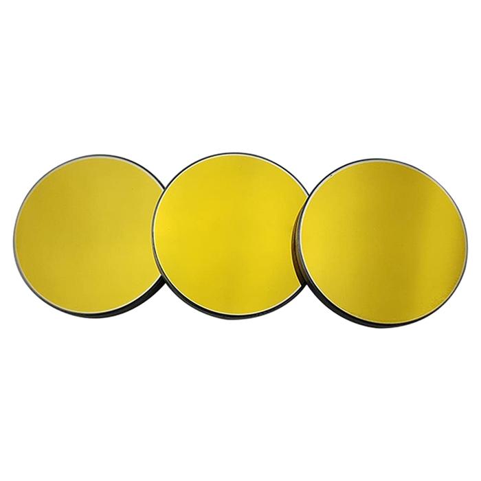 3PCS Laser-Silicon Mirror Diameter. CO2 Laser-Engraving & Cutting
