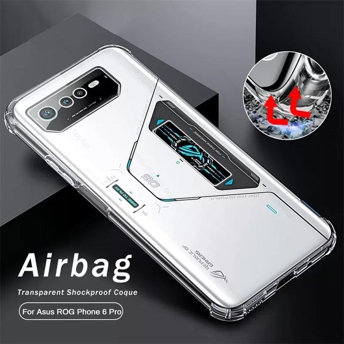 Case ASUS ROG PHONE 6 PRO / ROG 6 PRO Premium Soft Anticrack Ultrathin Airbag Original