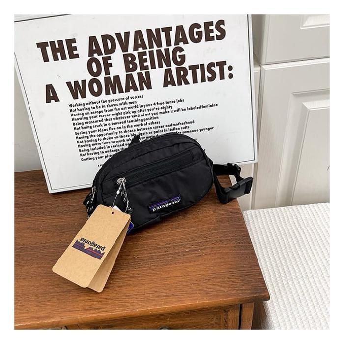 Gratis Belt Mastermind Waist Bag Tas Pinggang Pria dan Wanita Patagonia Mini Hip Pack Full Tag - Hit