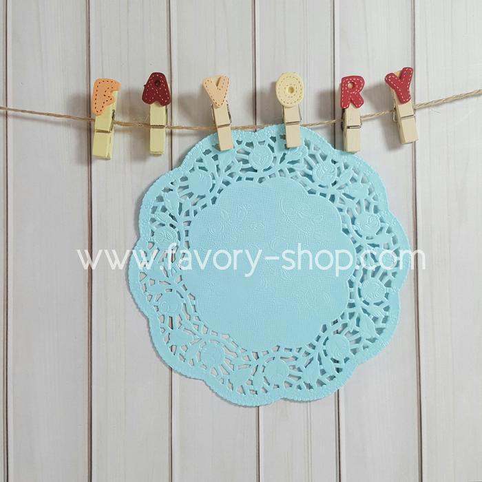 Paper Lace Doilies 3.5 Inch Warna / Kertas Alas Renda (isi 250 lbr)