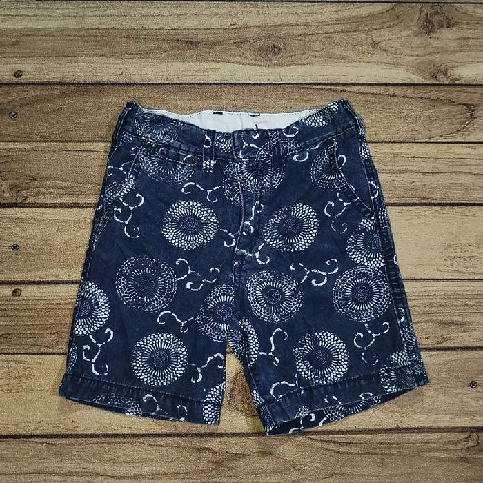 Celana Chinos Pendek Baby Gap AOP anak size tag 4Y( 3-4 Tahun)