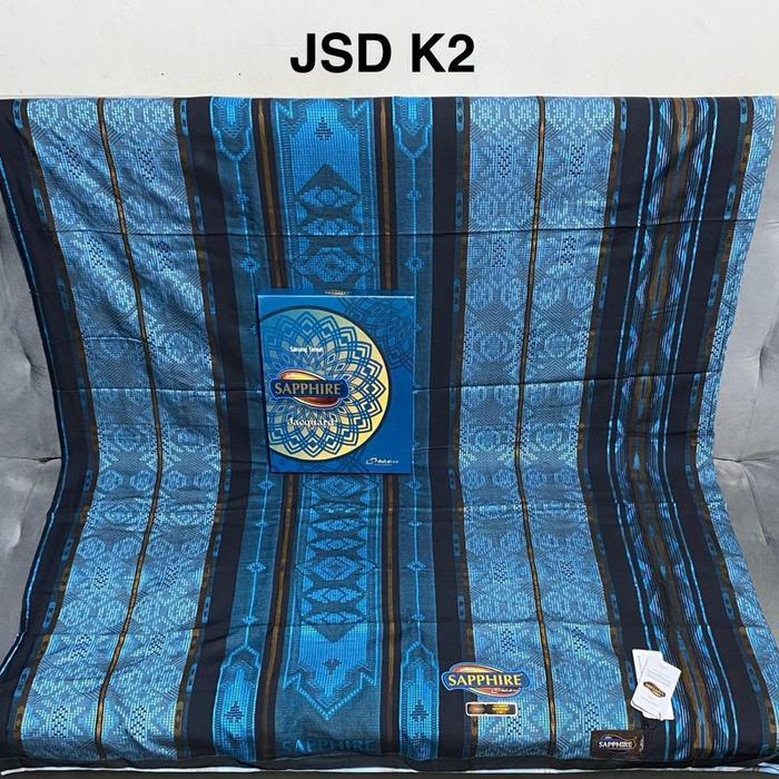Sarung SAPPHIRE Gold Jacquard Songket JSD SKJ