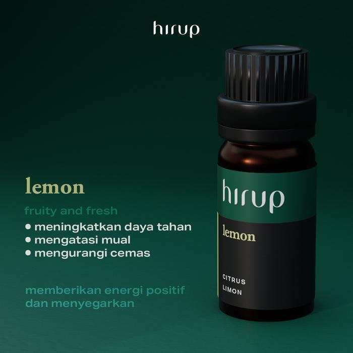 SR New HIRUP 100% Essential Oil | LEMON | Minyak Esensial Raedy kka