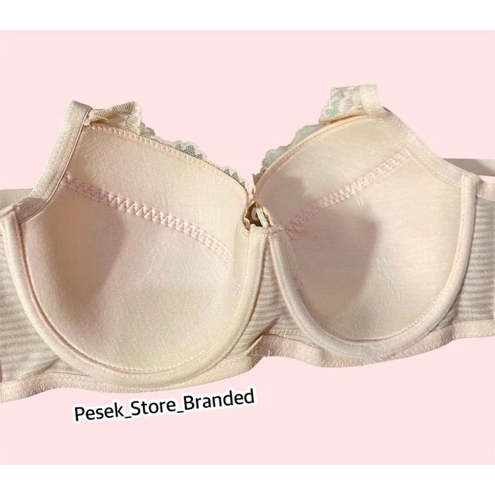Bra Felancy Berkawat Busa Tipis 072-01056C Warna Beige Ukuran 36C