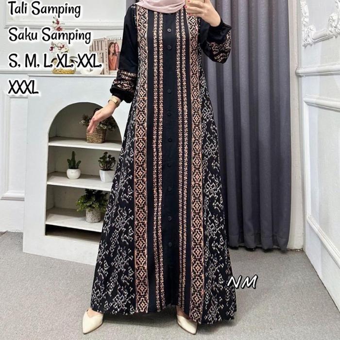 JB Gamis Cap Twill Ori Premium Longdress Wanita Muslim Dewasa Lebaran Remaja Syari Atasan Panjang Ra