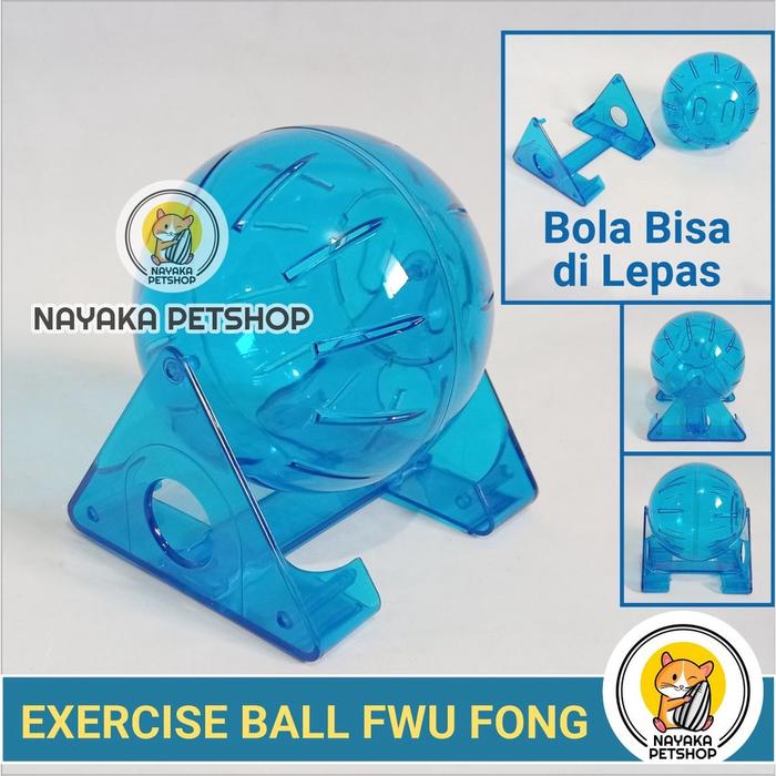 Exercise Ball Bola Hamster Jogging Wheel Kincir Rolling