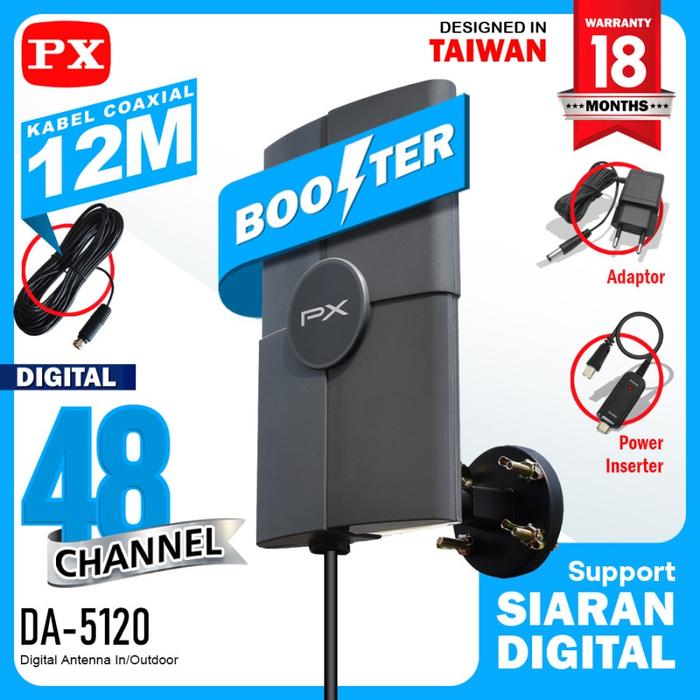 PX Antena Digital Tv Indoor / Outdoor PX DA-5120
