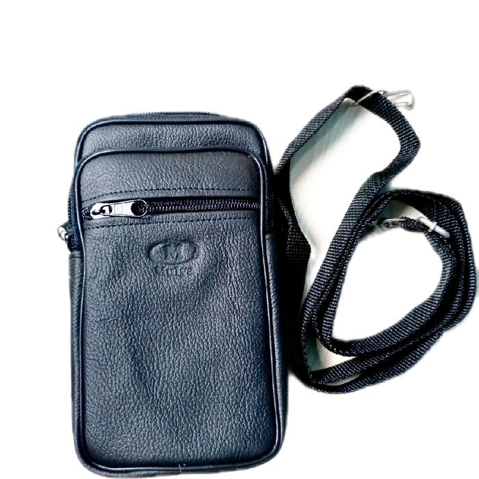 Tas selempang pria kulit tas hp sarung hp kulit asli garut tas hp pinggang sarung hp asli kulit sapi