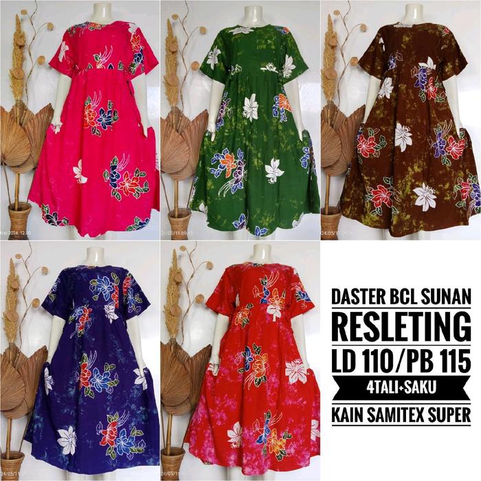 DASTER BCL SUNAN/ MOTIF BATIK SUNAN/DASTER CAP/DASTER VIRAL/DASTER KEKINIAN