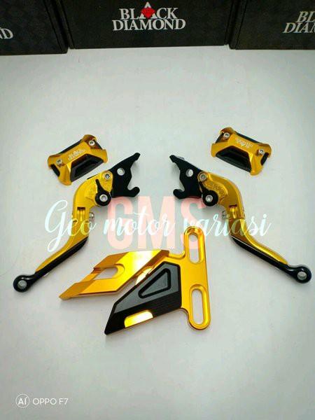 handel cover master rem cover kaliper Yamaha Xmax black diamond