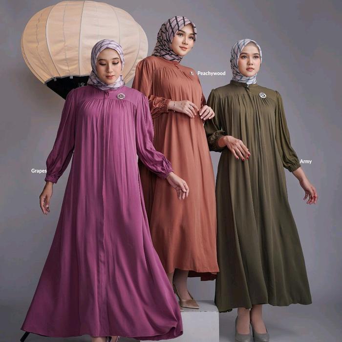 TERBARU || HAYNA MIDI DRESS