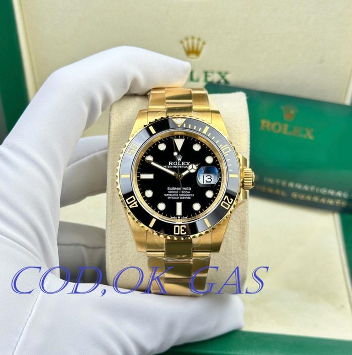 COD OK GAS SWISS TIER 5RolexSubmariner Watch Black Dial VS Factory 41mm