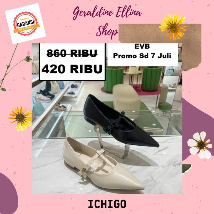 Sepatu flat Evb wanita seri ICHIGO sale original 100%