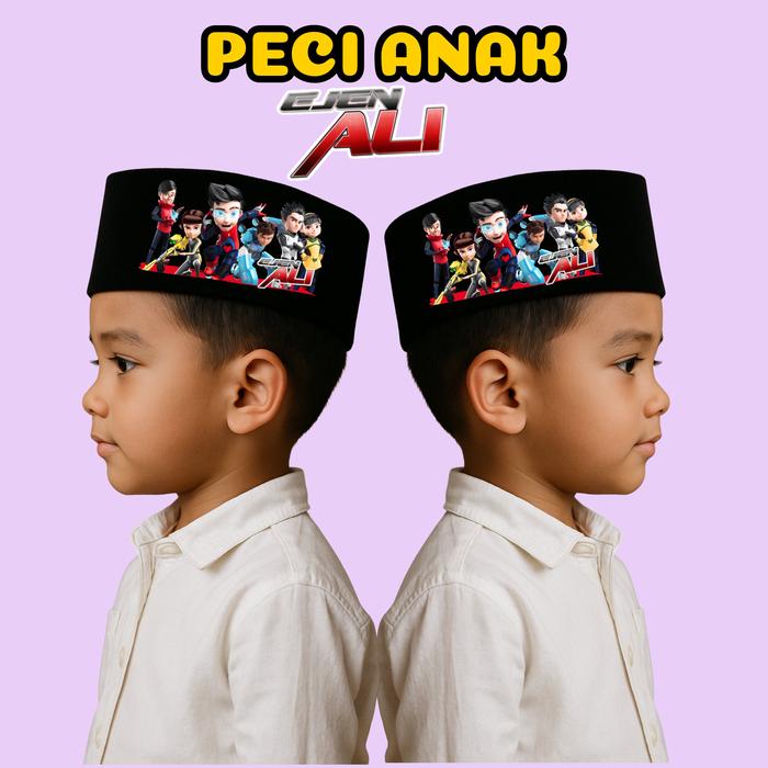 Kopiah Ejen Ali - Peci Ejen Ali - Songkok Ejen Ali