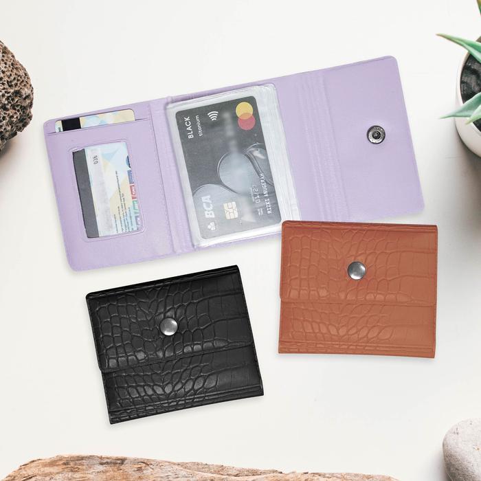 MK SHOP 083 DOMPET KARTU MINI / DOMPET LIPAT KECIL / DOMPET MOTIF CROCO