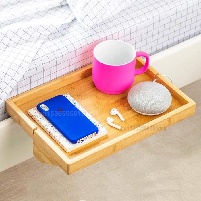 Bedroom Furniture Bedside Table Creative Tray Wooden Table Bedside