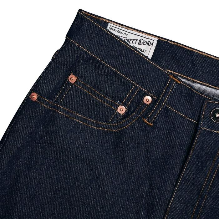 PMD & CO - SAVANNAH MONITOR - 14 oz - Blue Indigo - Stretch - Denim Selvedge Accent - Celana Jeans P