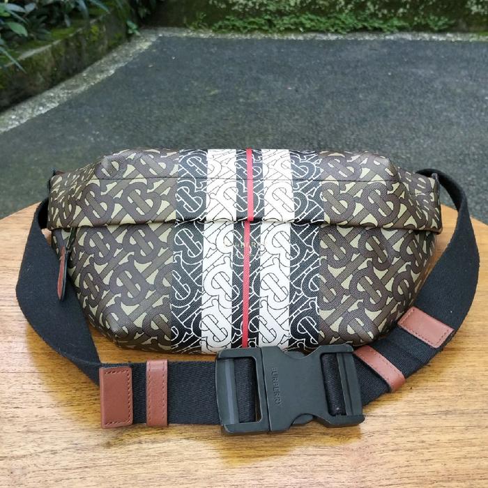 WB/Waistbag preloved Burber*, kulit asli mulus eksklusif mewah
