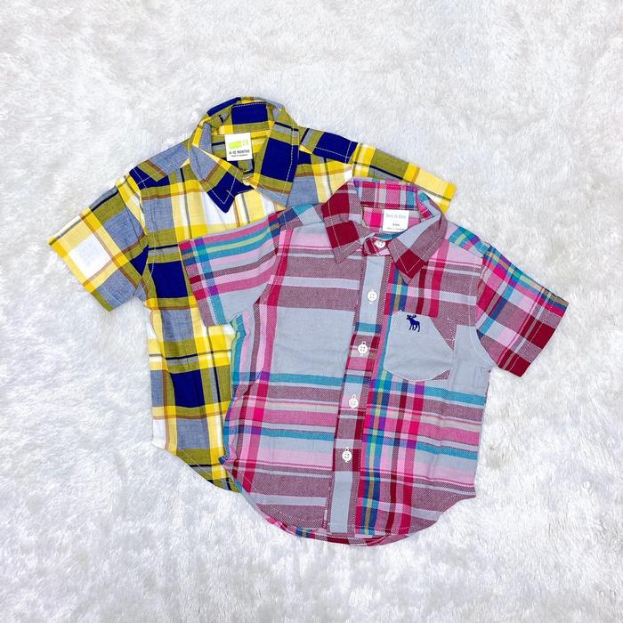 Kemeja Anak Cowok Laki- laki Mix Brand Bee&Bae,Crazy8