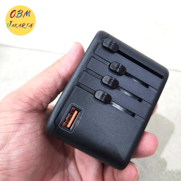 Terlaris Trev Universal Travel Adapter Charger 65W Gan/ Universal Travel Adaptor 65W Gan Super Fast