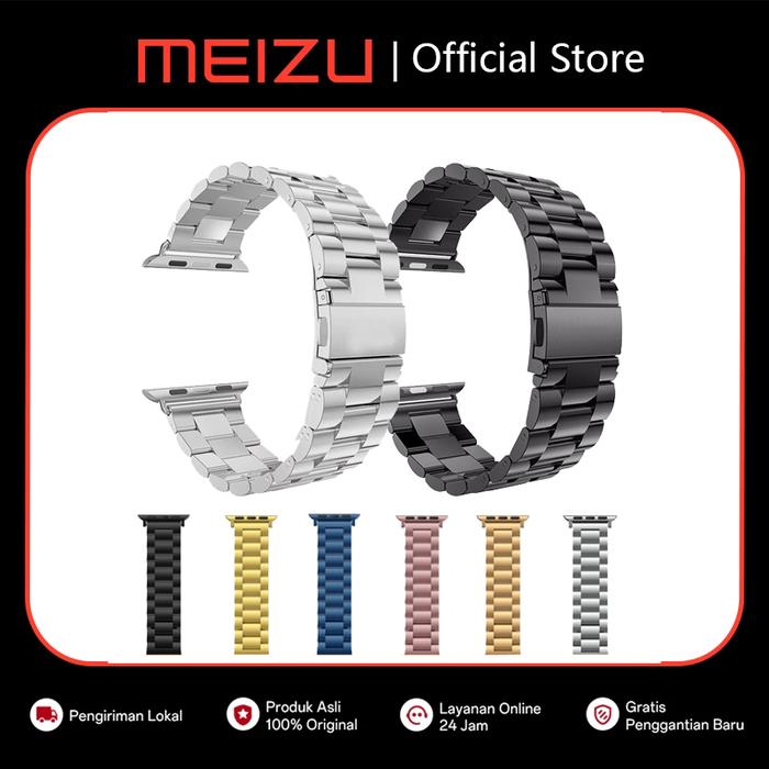 Strap Stainless Steel Untuk  SmartWatch 49mm 46mm 42mm 45mm 41mm 38 40 42 44 Mm Tali Jam Tangan Rant